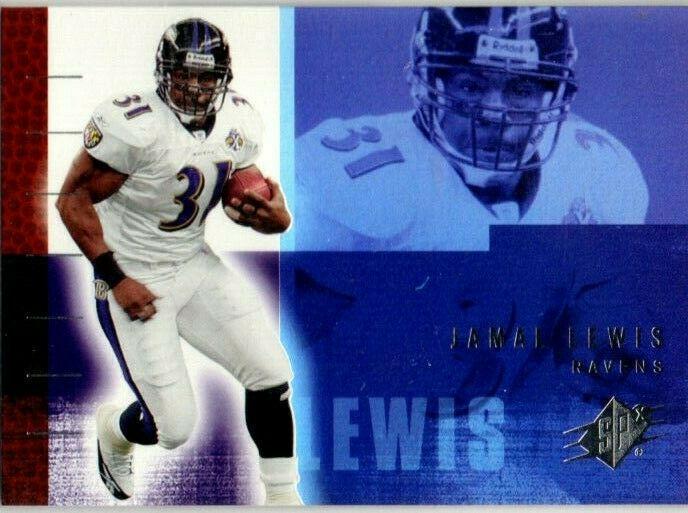 Jamal Lewis #7 Football Cards 2006 Spx