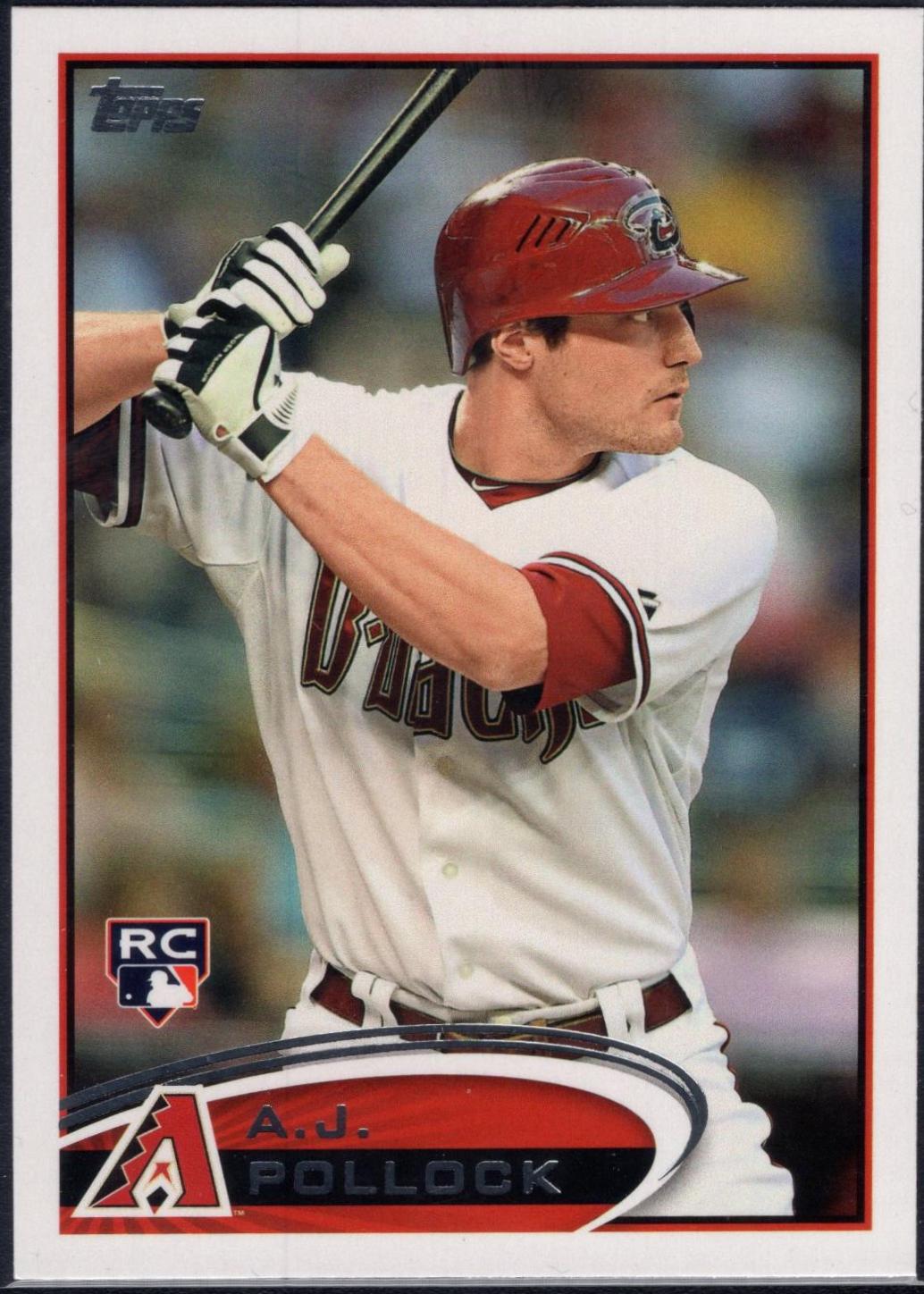 A. J. Pollock #US319 Baseball Cards 2012 Topps Update