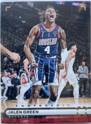 Jalen Green #46 Basketball Cards 2022 Panini Photogenic