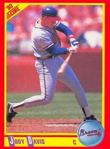 Jody Davis #328 Baseball Cards 1990 Score