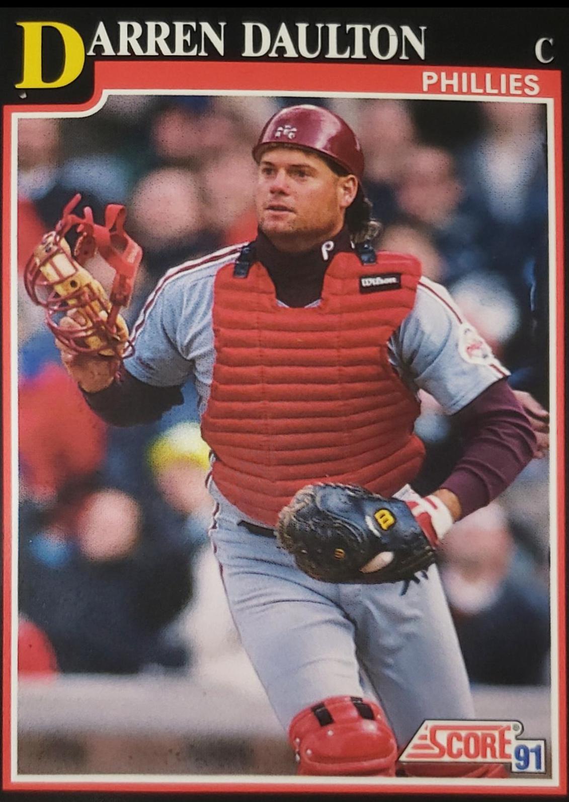 Darren Daulton #246 Baseball Cards 1991 Score