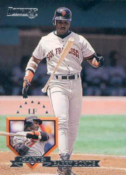 Barry Bonds #8 Baseball Cards 1995 Donruss