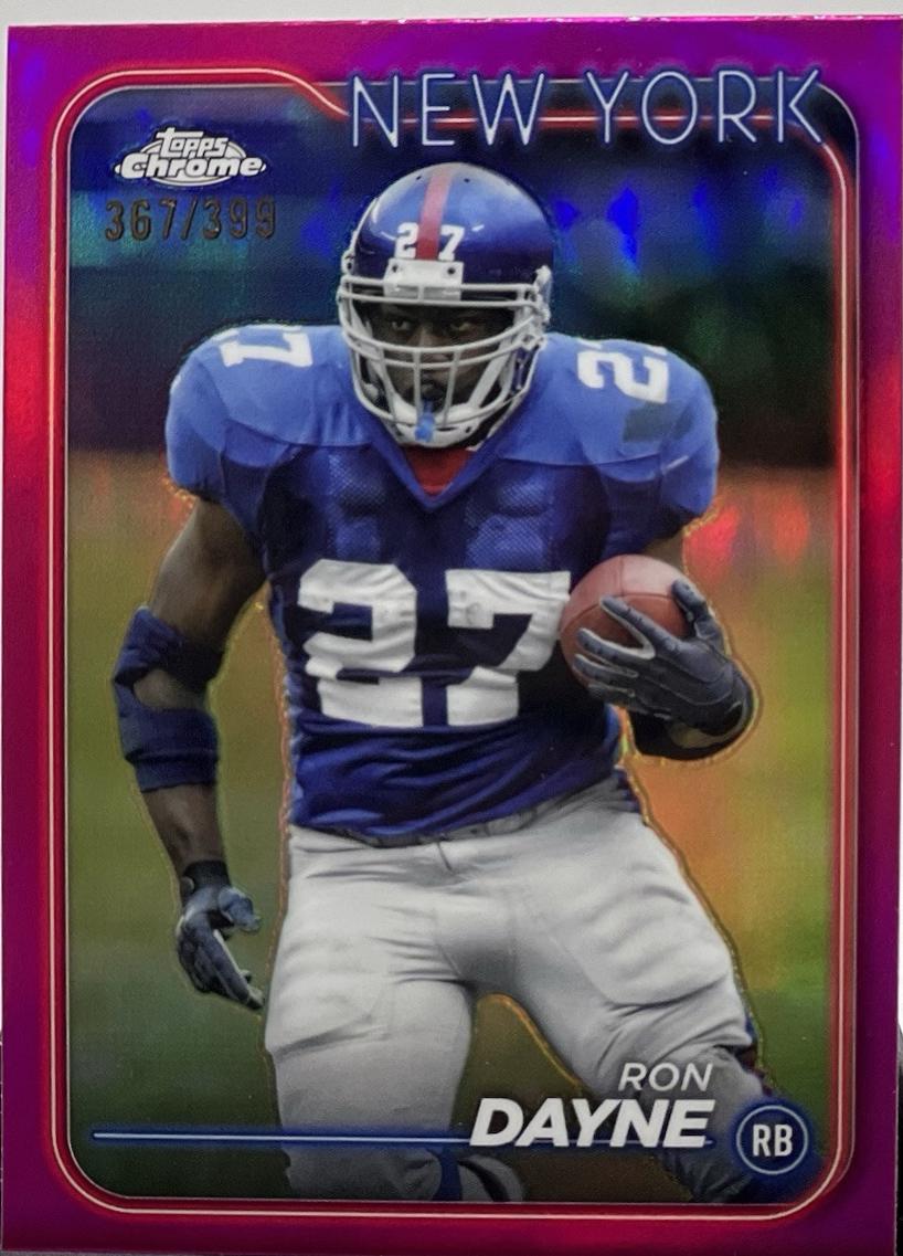 Ron Dayne [Pink Refractor] #143