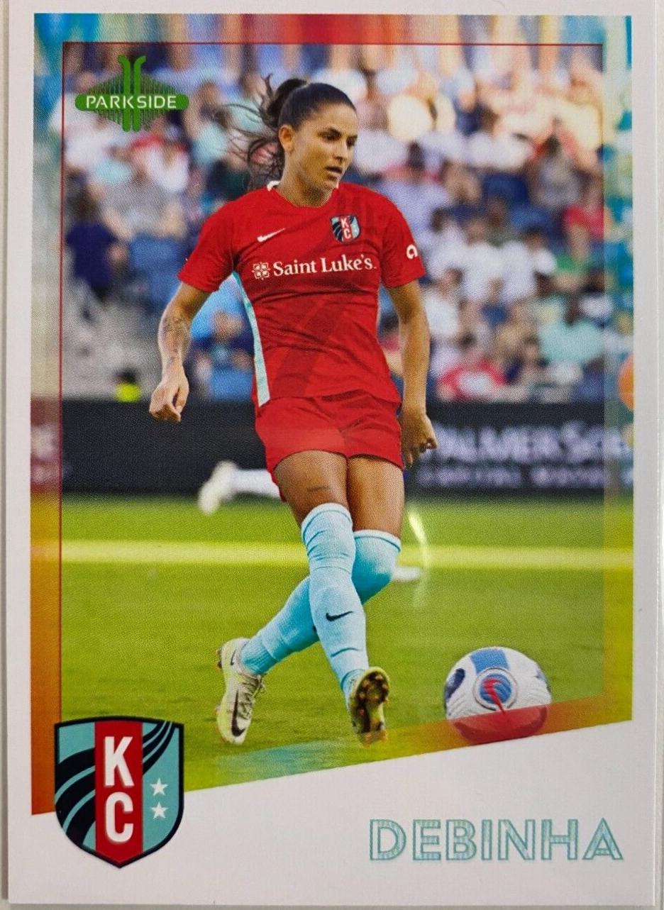 Debinha #10 Soccer Cards 2023 Parkside NWSL