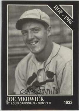 Joe Medwick #18 Baseball Cards 1991 Conlon Collection
