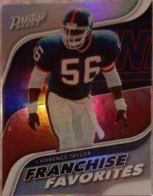Lawrence Taylor #FF-11 Football Cards 2023 Panini Prestige Franchise Favorites
