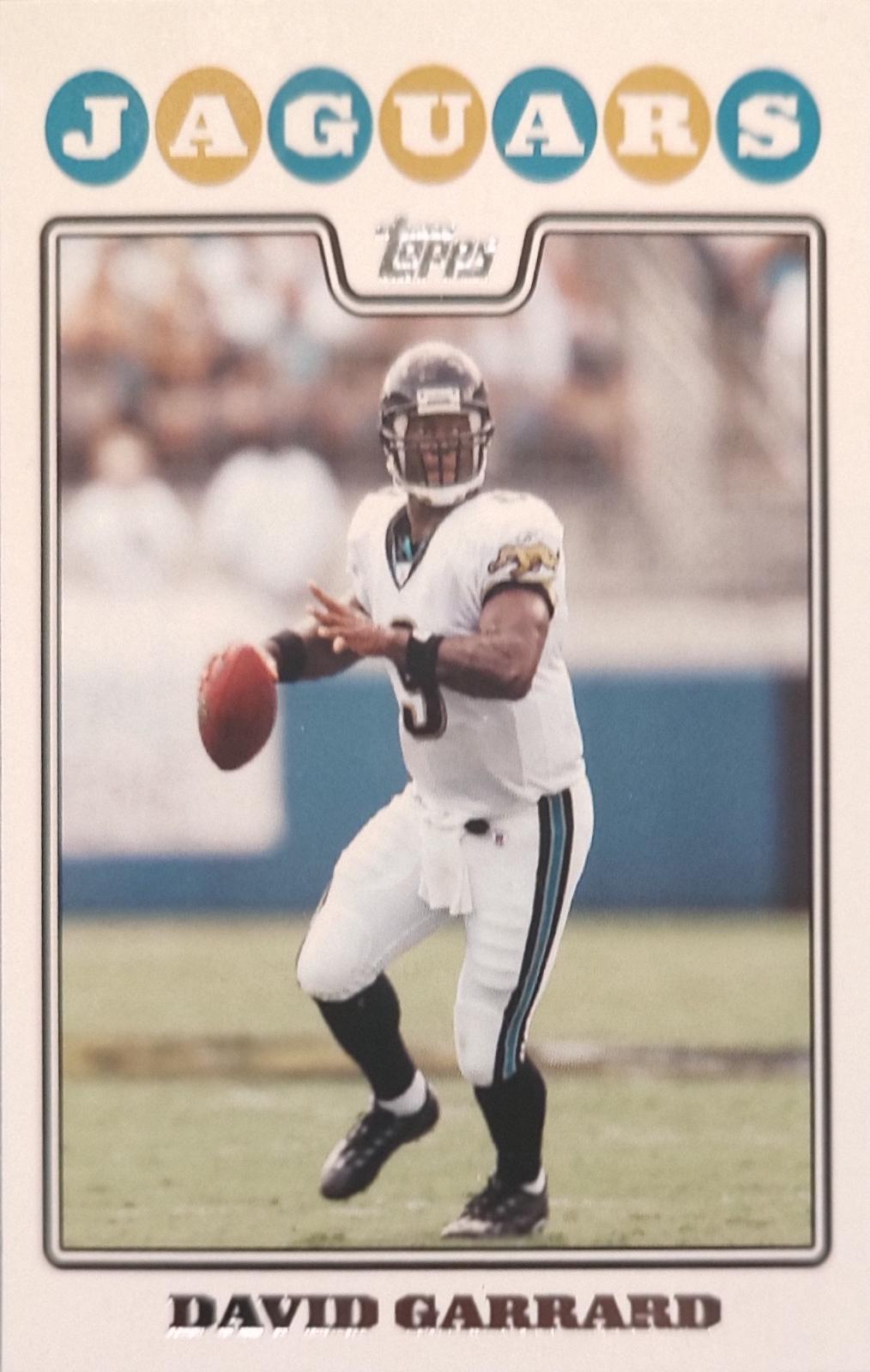 David Garrard #8 Football Cards 2008 Topps