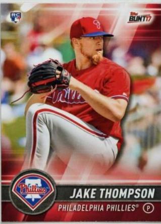 Jake Thompson #8 Baseball Cards 2017 Topps Bunt