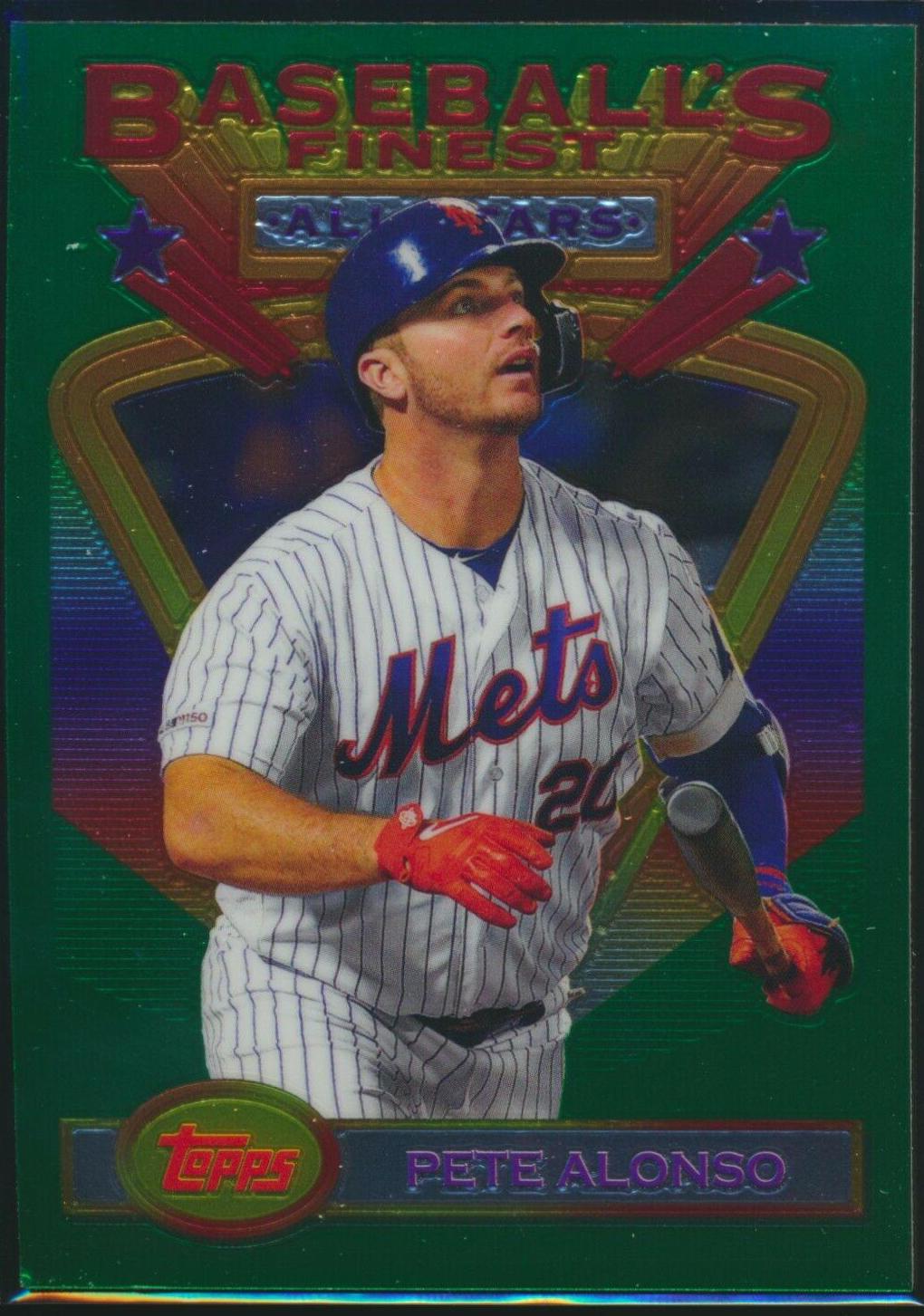 Pete Alonso #97 2020 Topps Finest Flashbacks Baseball