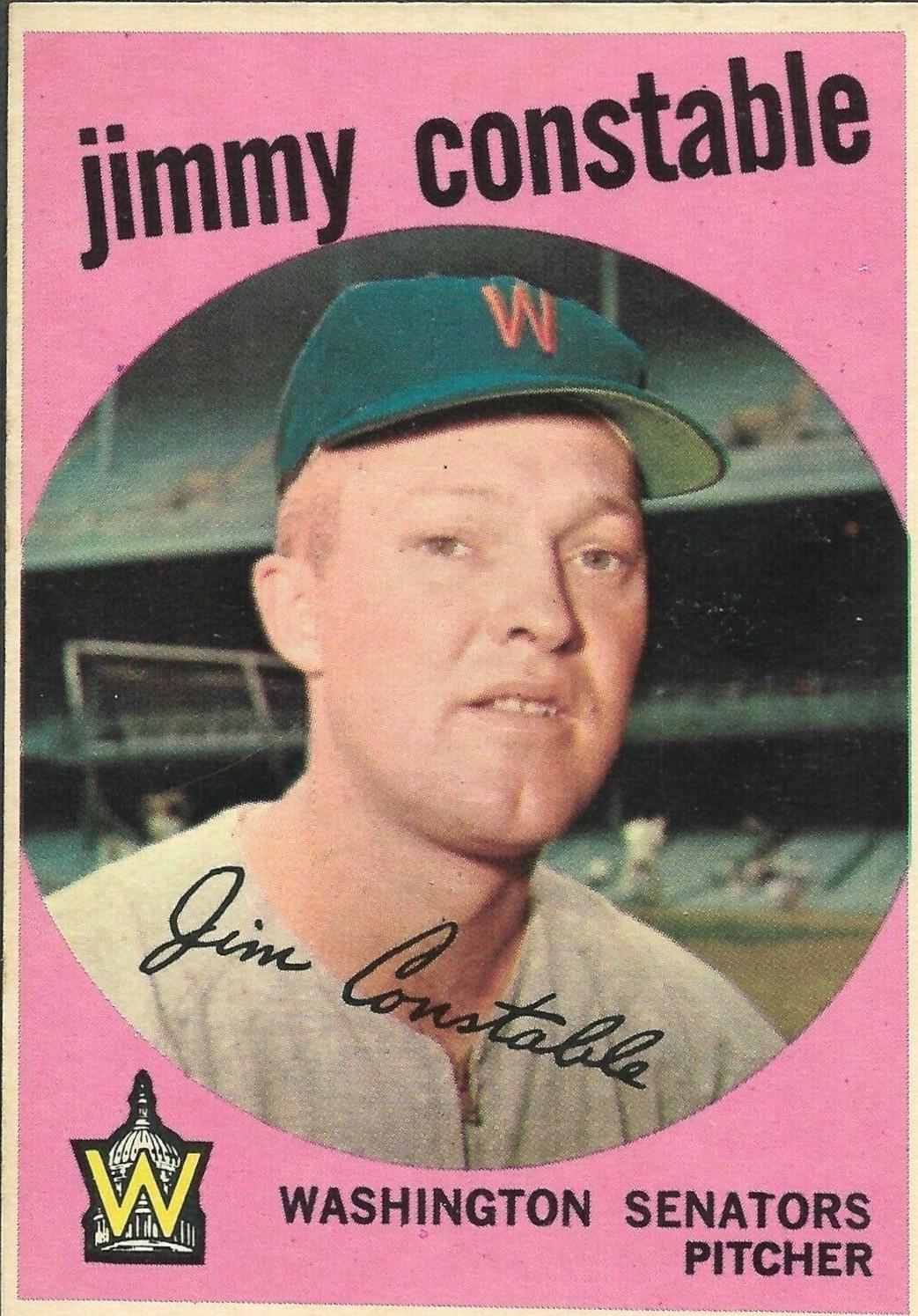 Jimmy Constable #451 Baseball Cards 1959 Topps