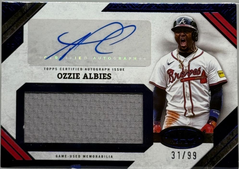 Ozzie Albies [Patch] #AJR-OA