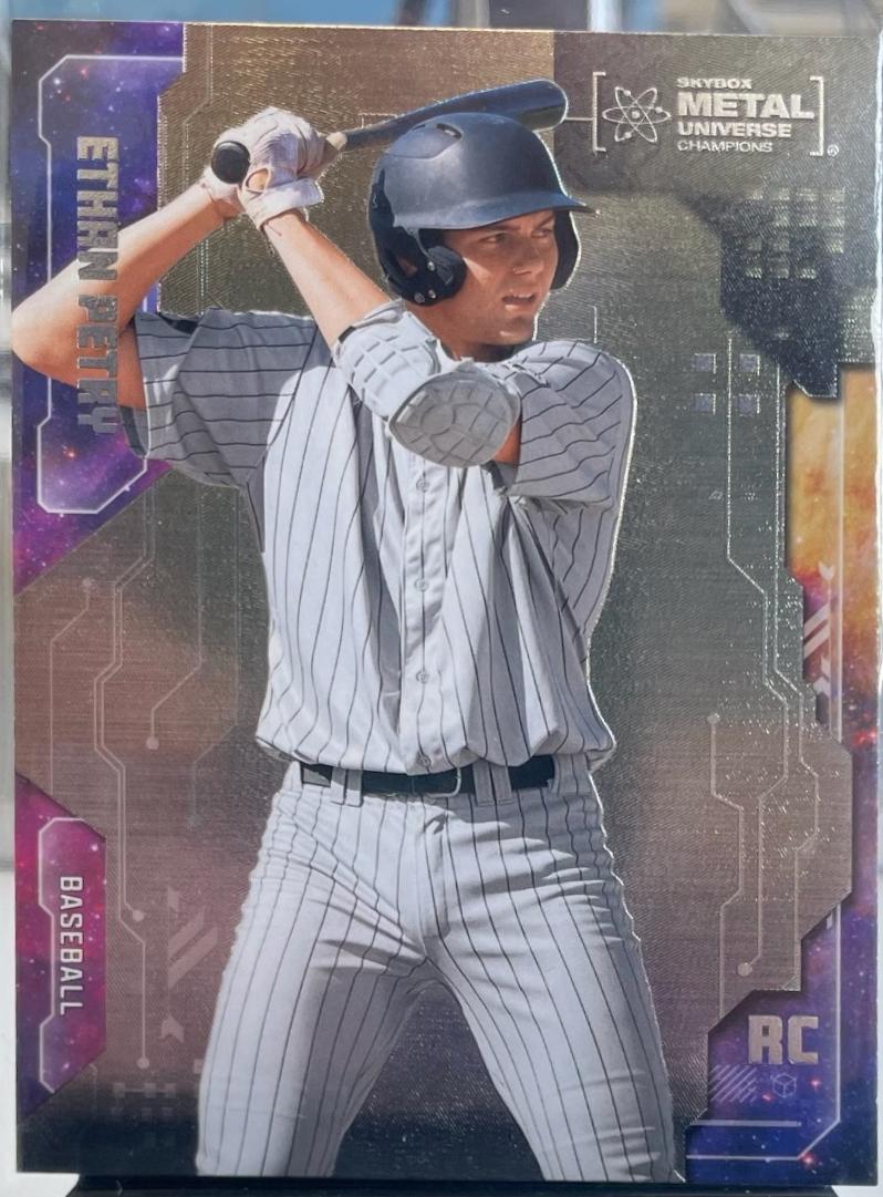 Ethan Petry #46 2024 Skybox Metal Universe Champions Baseball