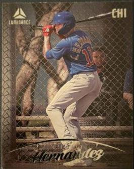 Cristian Hernandez #7 Baseball Cards 2023 Panini Chronicles Luminance