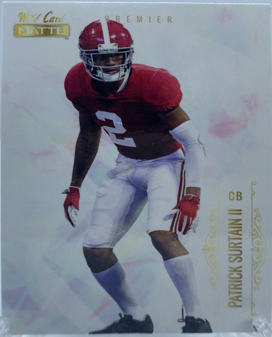 Patrick Surtain II #MBC-14 Football Cards 2021 Wild Card Matte