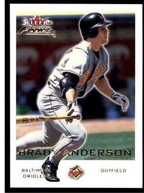 Brady Anderson #117 Baseball Cards 2001 Fleer Focus