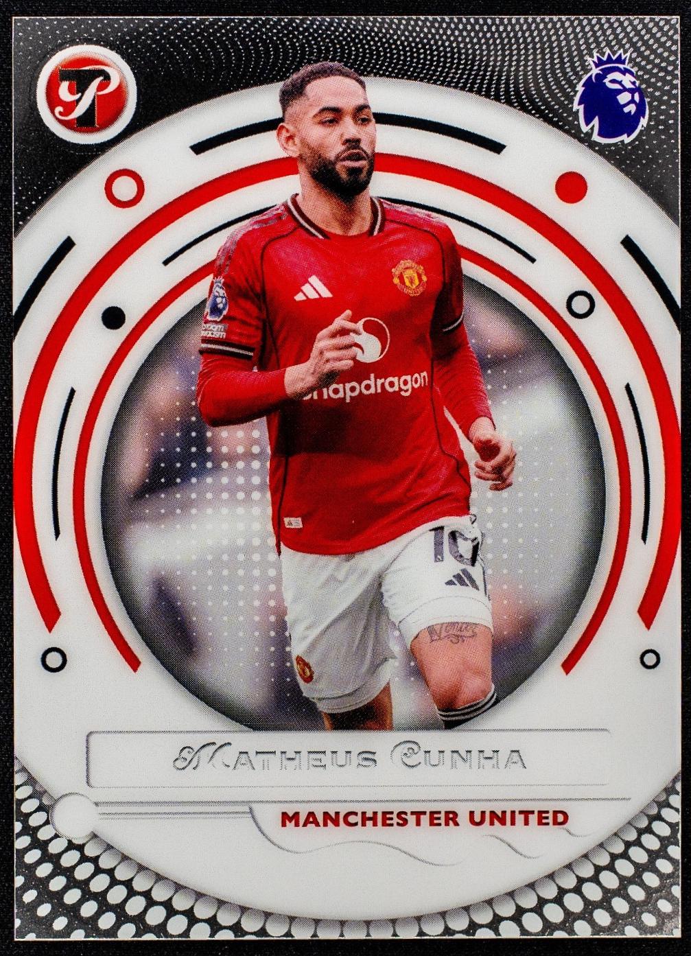 Matheus Cunha #131 2025 Topps Pristine Premier League