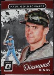 Paul Goldschmidt #1 Baseball Cards 2017 Panini Donruss Optic