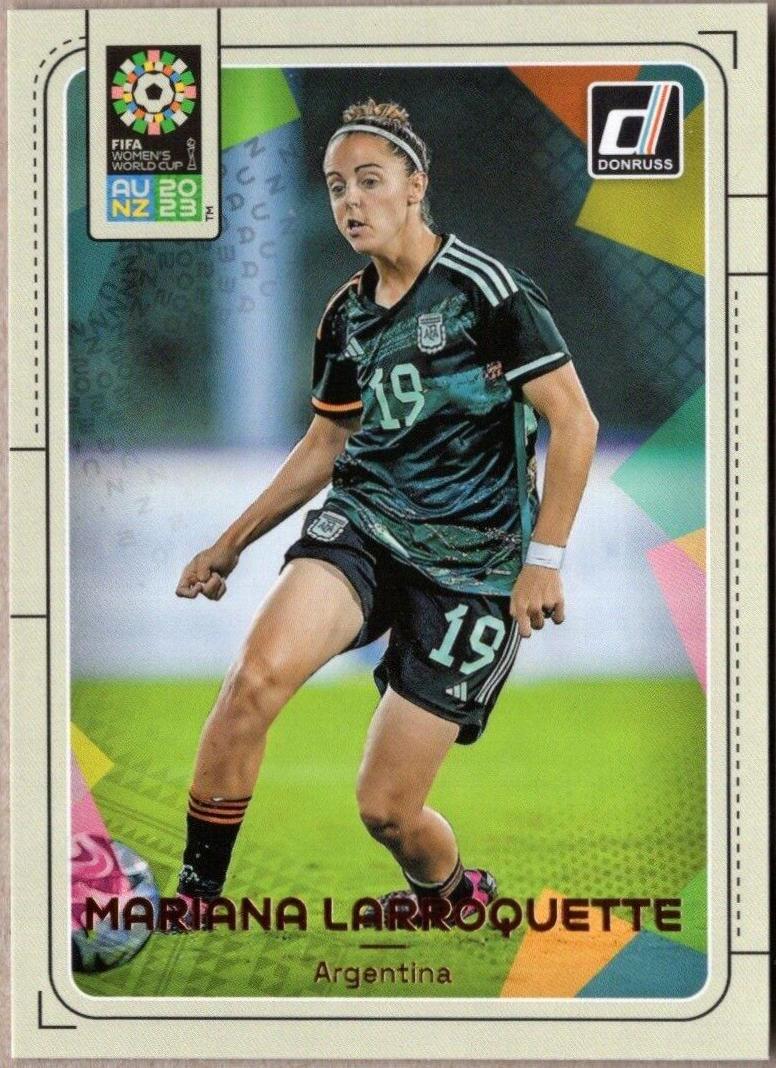 Mariana Larroquette #4 Soccer Cards 2023 Donruss FIFA Women's World Cup