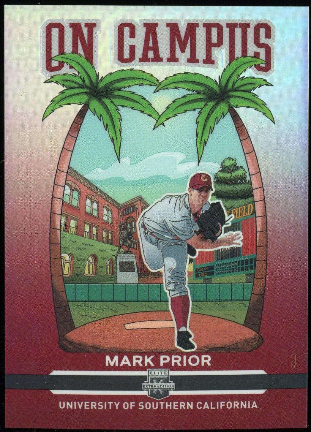 Mark Prior #4 Baseball Cards 2022 Panini Elite Extra Edition On Campus