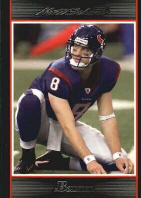 Matt Schaub #2 Football Cards 2007 Bowman