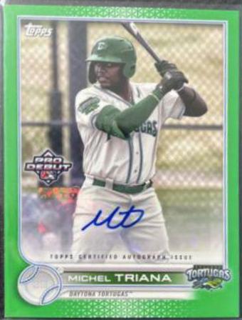 Michel Triana [Autograph Green] #PD-37