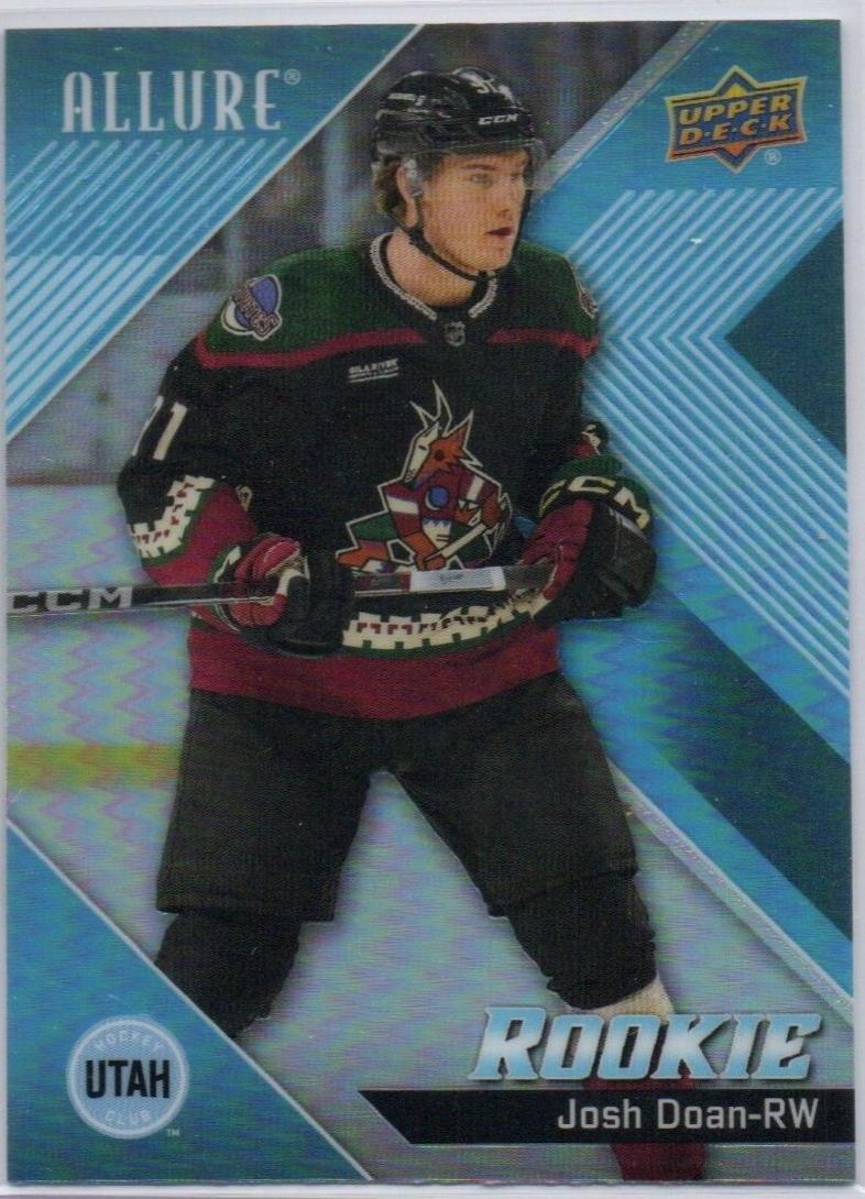 Josh Doan #129 Hockey Cards 2024 Upper Deck Allure