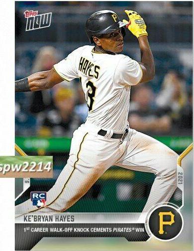 Ke'Bryan Hayes #788 2021 Topps Now Baseball
