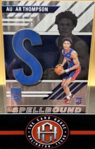 Ausar Thompson #22 Basketball Cards 2023 Donruss Elite Spellbound