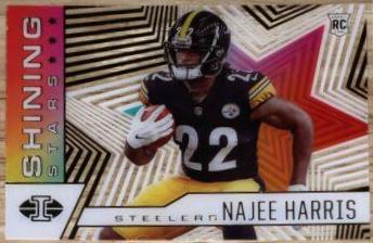 Najee Harris #SS-19 Football Cards 2021 Panini Illusions Shining Stars