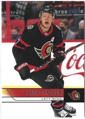 Brady Tkachuk #T-48 Hockey Cards 2021 Upper Deck 2006-07 Retro