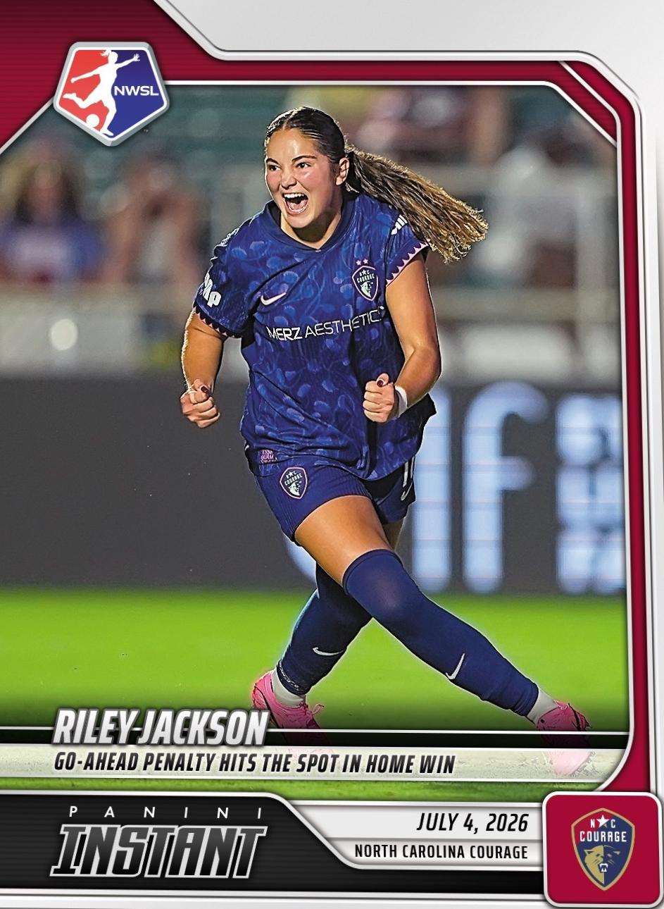 Riley Jackson #90 2026 Panini Instant Nwsl Soccer