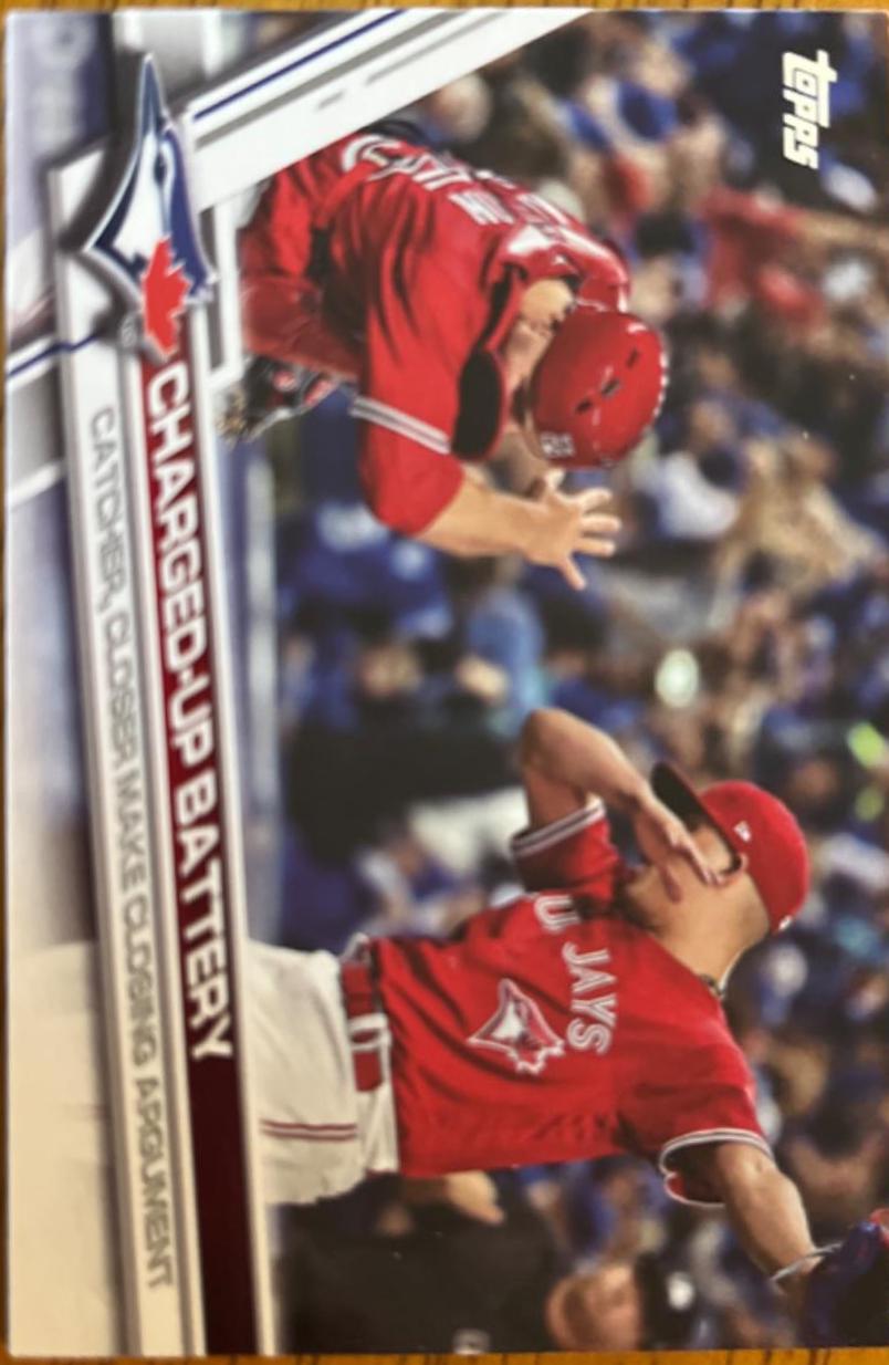 Charged-Up Battery Baseball Cards 2017 Topps Update