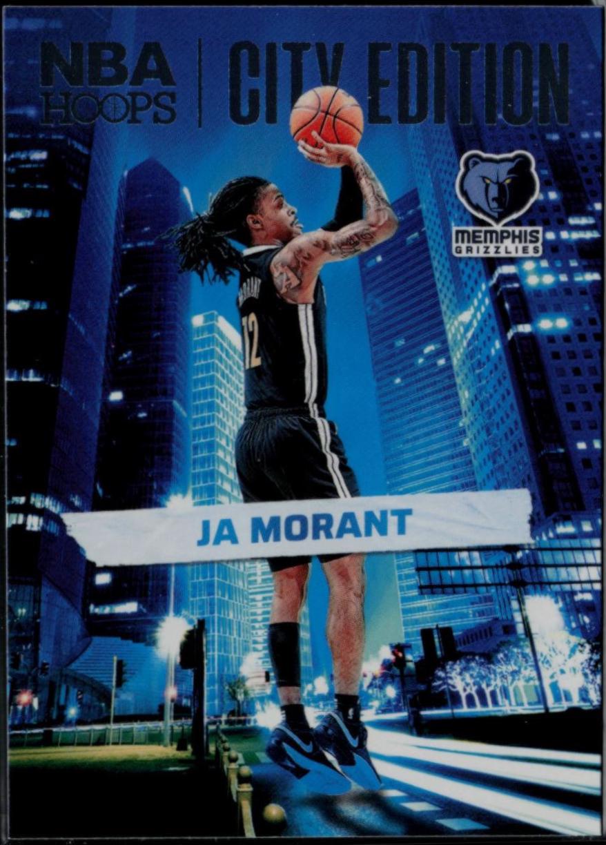 Ja Morant #10 Basketball Cards 2024 Panini NBA Hoops City Edition