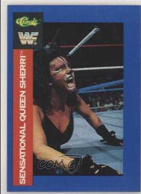 Sensational Queen Sherri #20 Wrestling Cards 1991 Classic WWF