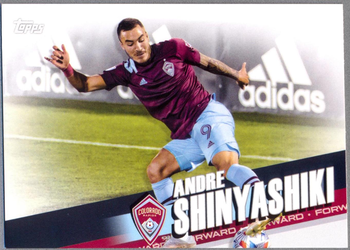 Andre Shinyashiki #51 2022 Topps MLS