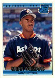 Brian Williams #416 Baseball Cards 1992 Donruss