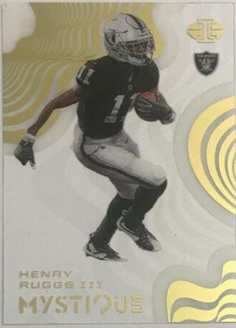Henry Ruggs III #MY11 Football Cards 2020 Panini Illusions Mystique