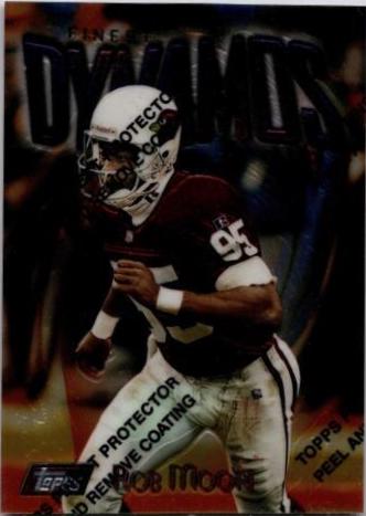 Rob Moore #8 Football Cards 1997 Topps Finest
