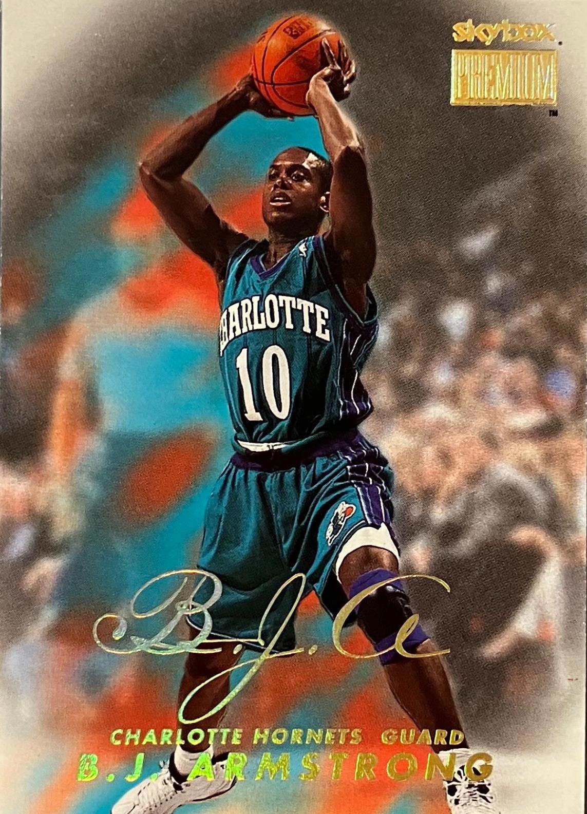 B.J Armstrong #152 Basketball Cards 1998 Skybox Premium