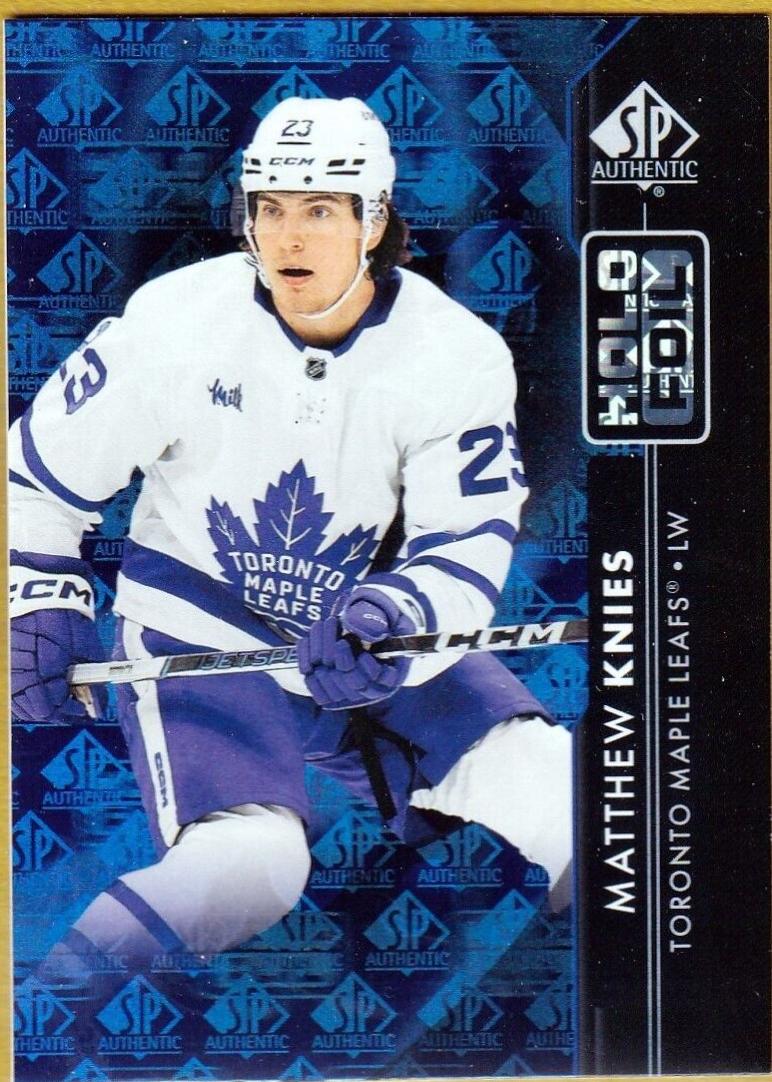 Matthew Knies #HF-36 Hockey Cards 2023 SP Authentic Holofoil