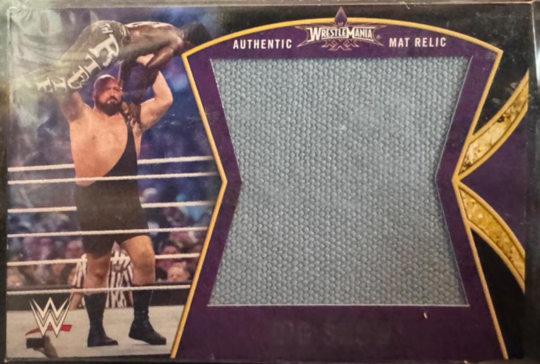 Big Show #CMP009579 Wrestling Cards 2014 Topps WWE Road to Wrestlemania XXX Mat Relics