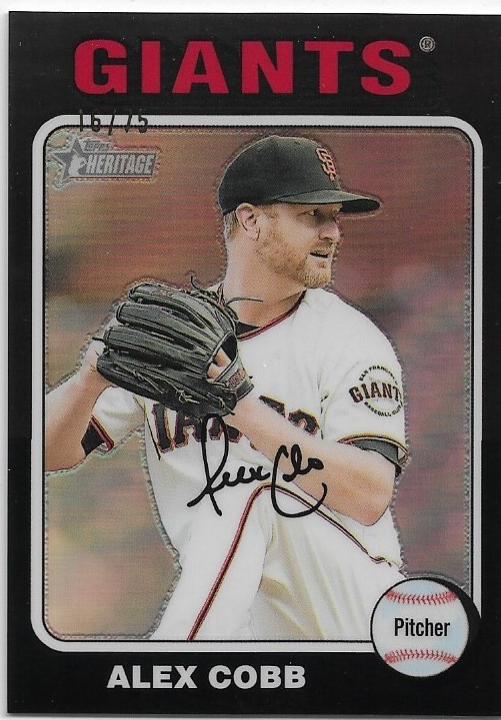 Alex Cobb [Black Chrome] #51