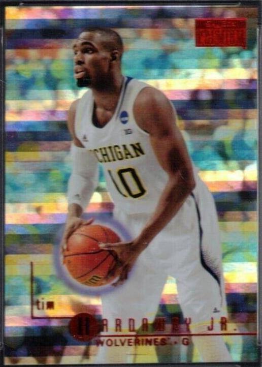 Tim Hardaway Jr. 96 Skybox Premium Star Rubies #120 Basketball Cards 2013 Fleer Retro