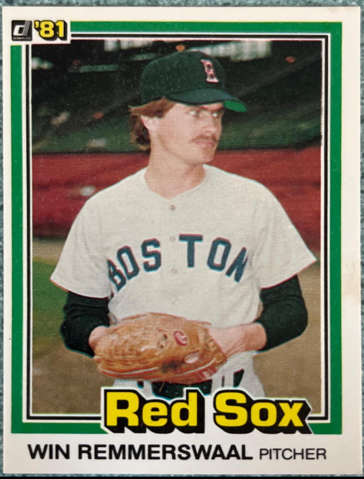 Win Remmerswaal #98 Baseball Cards 1981 Donruss