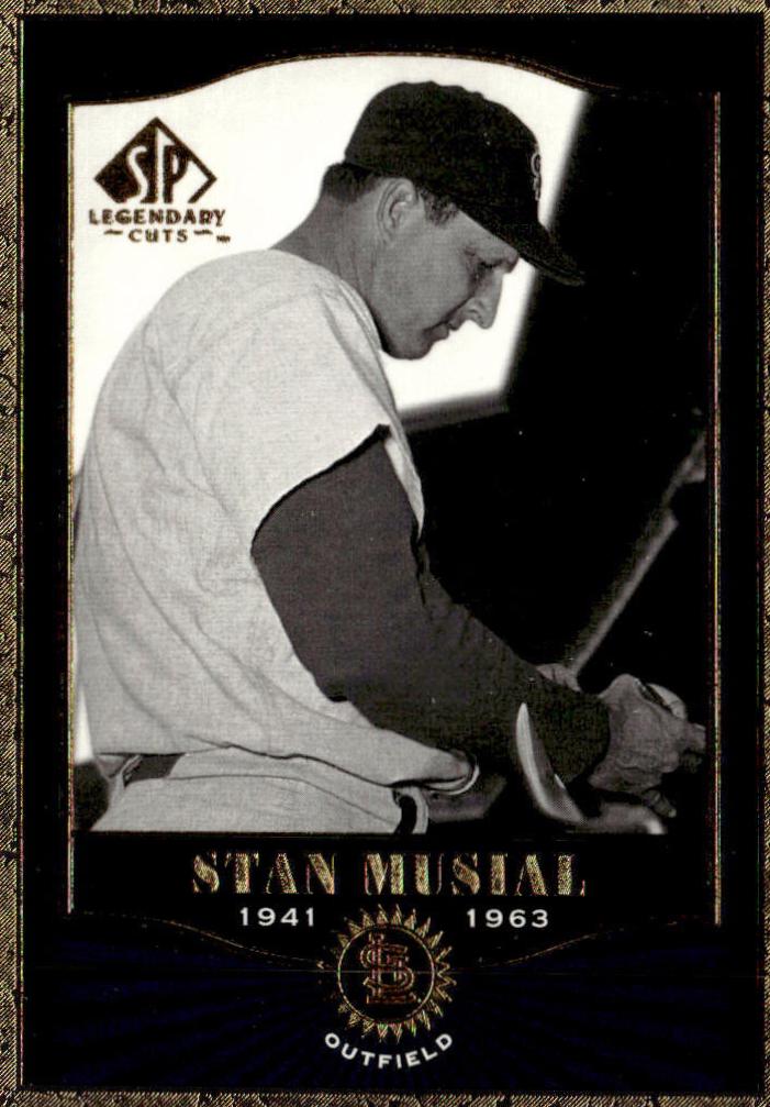 Stan Musial #11 Baseball Cards 2001 SP Legendary Cuts