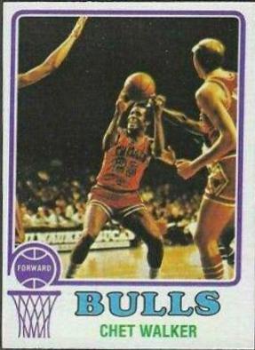 Chet Walker #45 Basketball Cards 1973 Topps