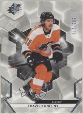 Travis Konecny #3 Hockey Cards 2020 SPx