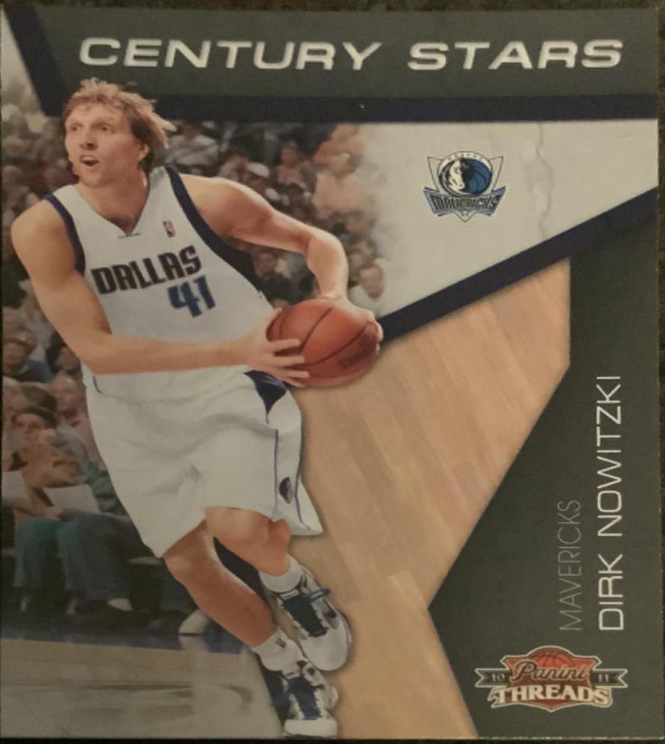 Dirk Nowitzki #13 Basketball Cards 2010 Panini Threads Century Stars