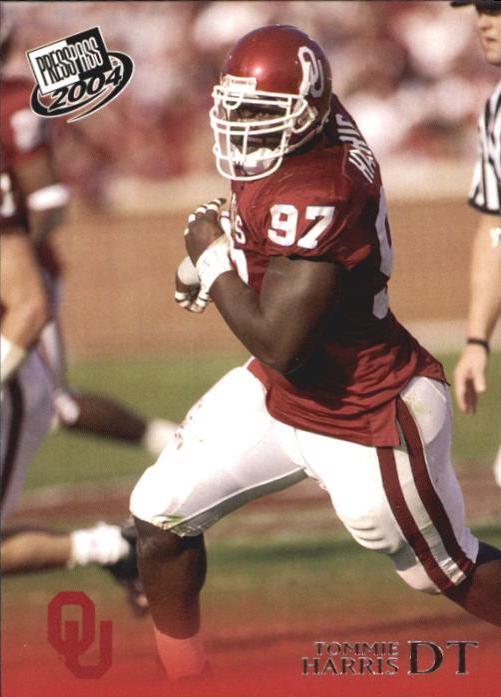 Tommie Harris #35 Football Cards 2004 Press Pass