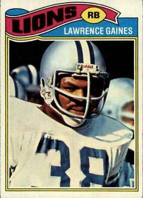 Lawrence Gaines #21 Football Cards 1977 Topps